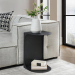 Cote Metal Accent Table, Black 2