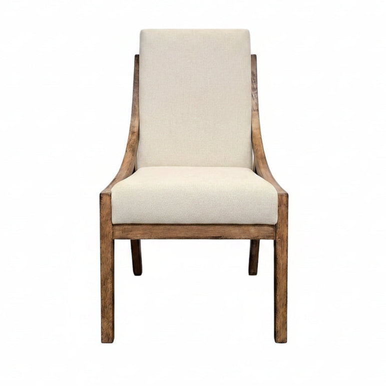 Ariel Dining Chairs/ Antique Natural/ Jig Sand/ set of 2