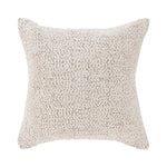 Maris Pillow, Ivory and Natural, 22 X 22 in. features a textured, cozy fabric ideal for adding subtle elegance and comfort to your home decor, gifts, or living space. 1