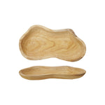 Decorative Paulownia Wood Tray, 17
