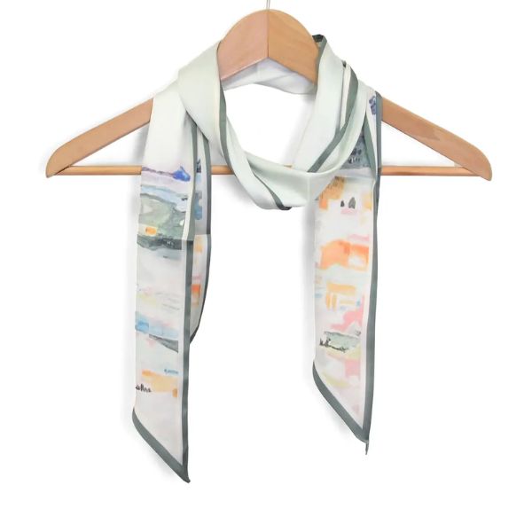 Landscape Double Sided Scarf, Multi