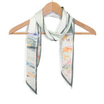 Landscape Double Sided Scarf, Multi 1