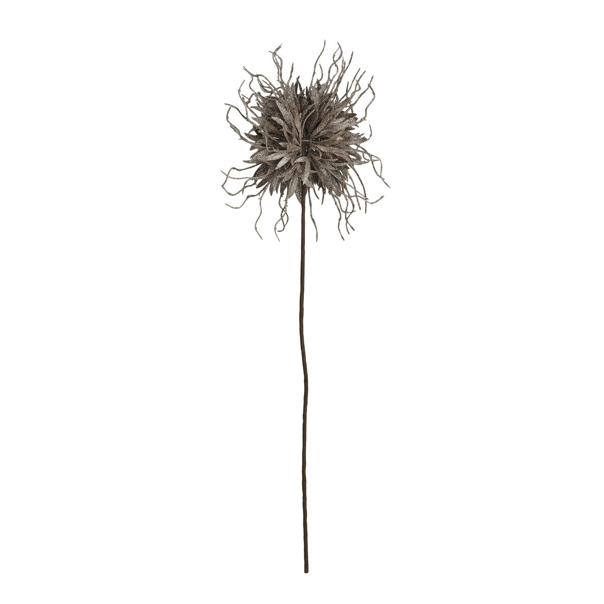 Faux Thistle Pick w/ Glitter, 26