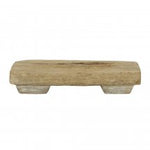 Minimalist rustic wooden Primitive Bajot, found, varies with natural finish, perfect for adding earthy decor charm to kitchen or dining spaces from Knotty and Board. 5