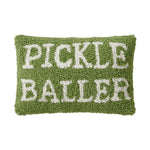 Pickle Baller Hook Pillow, 8 X 12 in. 1