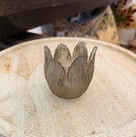 Tulip Votives, Assorted Colors, 2.8 in. shaped like a delicate flower, perfect for adding stylish decor and ambiance to kitchen or dining spaces from Knotty and Board. 1