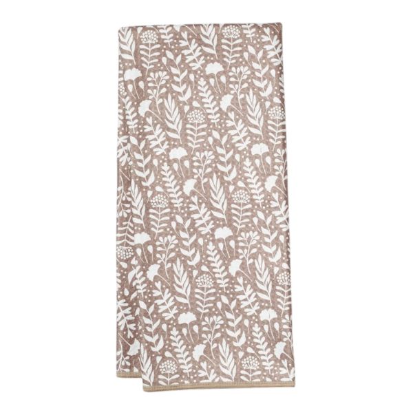 Anywhere Towel, Meadowlace, Greige, 18 X 30 in.