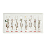 Platter w/ Santa's Reindeer, 12