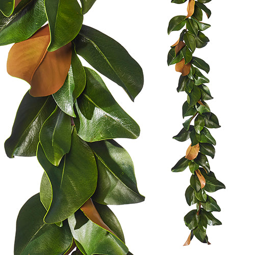 Magnolia Leaf Garland, 4.5'