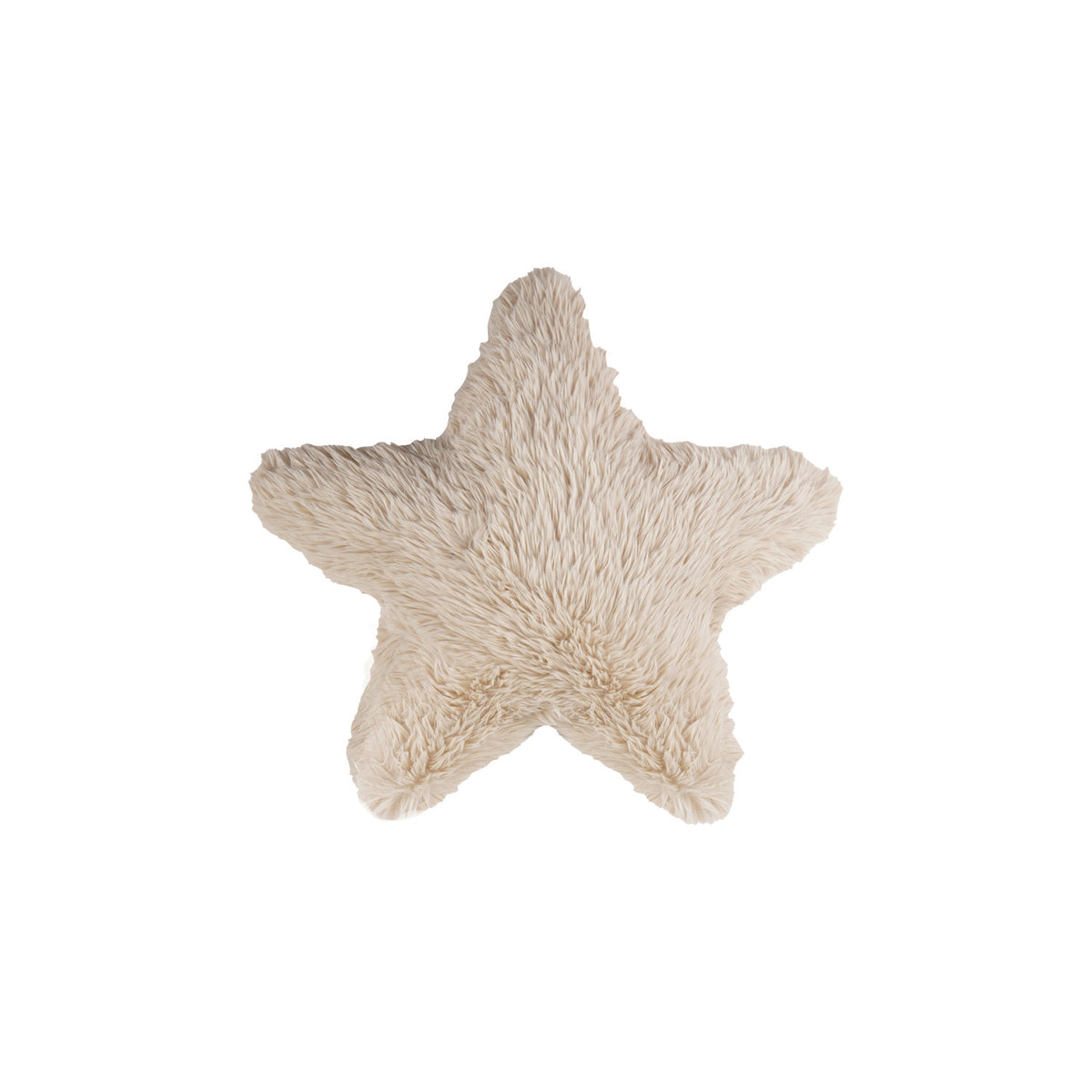 Faux Fur Star Shaped Pillow, 18