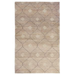 Rustica Rug, 2 X 3, Natural displaying a soft, neutral-toned pattern perfect for adding subtle decor warmth to any kitchen or dining space with Knotty and Board’s curated gifts. 1