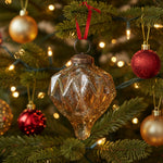 Gilded Drop Christmas Ornament, Gold, 3 in. 2