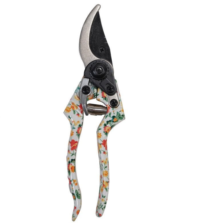 Garden Pruning Shears with Blade Protector, White, 8