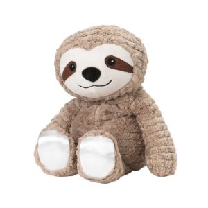 Plush Warmie, My First, Sloth, 12 in. with soft textured fabric, smiling face, and cozy design, perfect as a charming gift or decor from Knotty and Board.