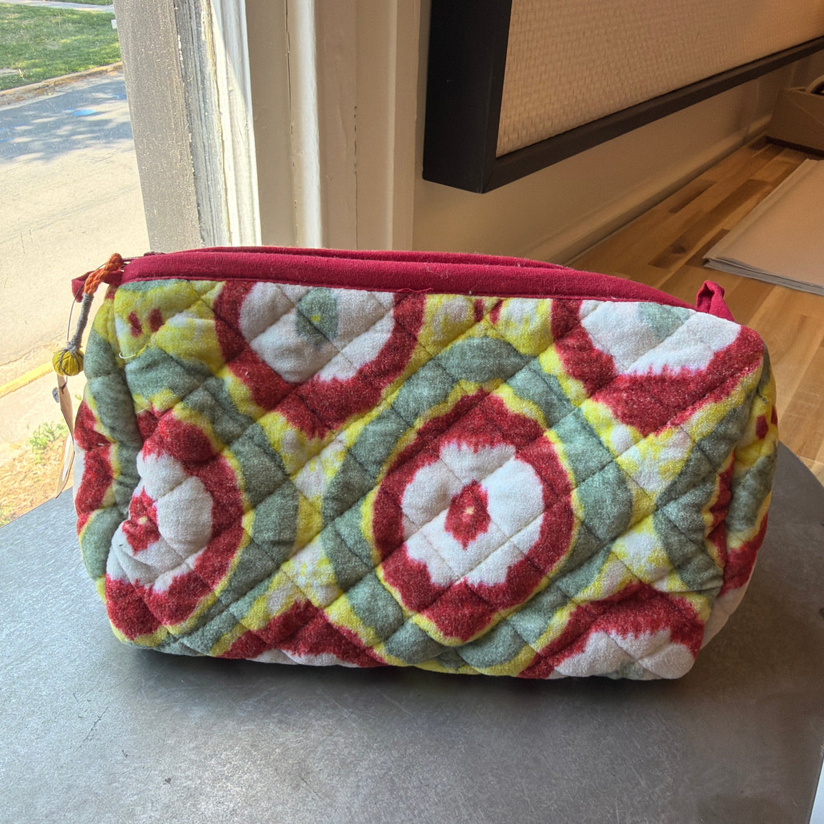Zip Pouch with Interior Pockets, Assorted, 9