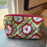 Zip Pouch with Interior Pockets, Assorted, 9