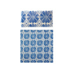 Paper Napkins with Tile Pattern, Set of 20, 7.5