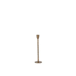 Hand-Forged Taper Holder, Gold, Small, 11.75 in. 1
