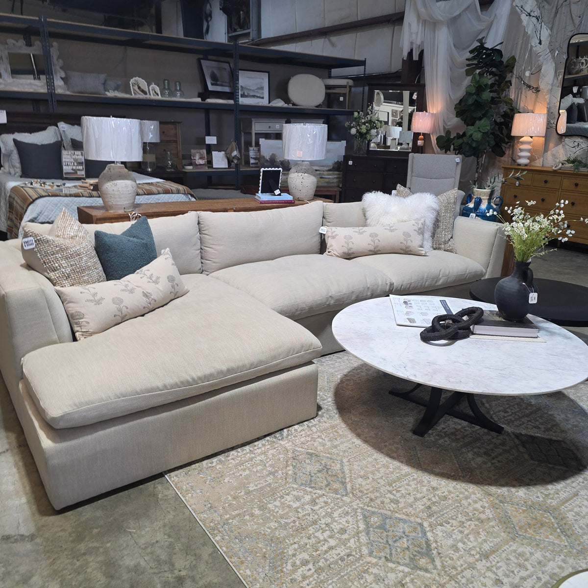 Billow Sectional, 144