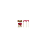 Bamboo Picks w/ Red Bow, Set of 50, 5