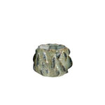 Meadow Vase, Small with a rustic textured ceramic design in earthy green tones, perfect for adding natural decor charm to any room. Every Room Needs A Little Knotty and Board. 1
