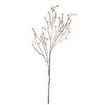 Budding Branch Stem, 40 in. with delicate small buds on thin, natural brown branches, perfect for adding subtle decor accents to any room from Knotty and Board. 1