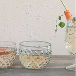 Glass Hobnail Bowl, 4