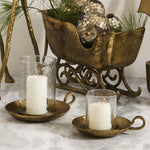 Winter Warmth Candleholder 9.75 X 7.75 X 5.25 in. 2