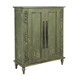 Green Bijou Hall Cabinet 1