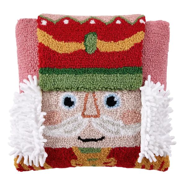 3D Nutcracker Hook Pillow, 14 in.