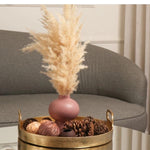 Round Antique Tray with Handles 1