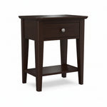 Urbane Night Table, Smoke, 21.75 X 16.25 X 26.5 1