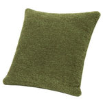 Astrid Square Accent Pillow, Moss Green, 20 in. with textured fabric perfect for adding cozy decor to any room, available from Knotty and Board, the perfect gift for home accents. 1