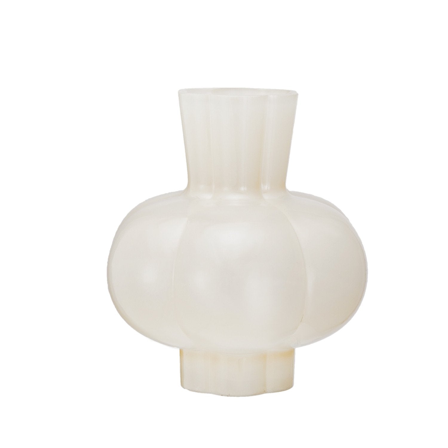 Glass Vase Opaque, 9"