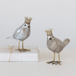 Resin Bird w/ Crown, 5