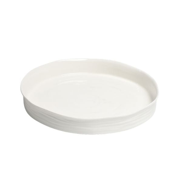 Le Blanc Round Platter, 13.25 X 2 in.