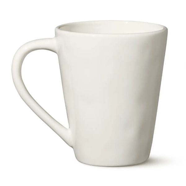 Simple and elegant Mug, Linen Cream, 5.5 in., 18 oz. perfect for kitchen use or gifts, available from Knotty and Board’s curated decor collection shipped anywhere in the US.