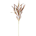 Burgundy Green Autumn Leaves Branch, 31-Inch Fall Decor 1