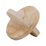 Byatt Sculpture, Palimanan Stone, Natural, 7 in. displayed on a white background showcasing natural stone texture, ideal for decor and gifts from Knotty and Board. 1