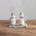 Glitter Snowman with Tinsel Scarf & Sign, Assorted, 5.5 in. 2