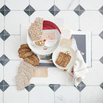 Ceramic Santa Bowl & Mustache Dish, Set of 2, 10