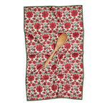 Reversible Anywhere Towel, Holiday Daisy, Red, 18 X 30 in. 2