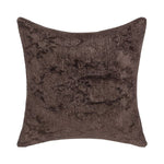 Oliver Pillow, Sierra Brown, 22 X 22 in. with a soft textured fabric in deep brown, perfect for adding cozy decor and gifts to your living space from Knotty and Board. Every Room Needs A Little Knotty and Board. 1