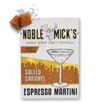 Noble Mick's Single Serve Craft Cocktail, Salted Caramel Espresso Martini 1