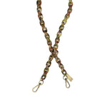 Lucite Cable Chain Strap, Autumnal 1