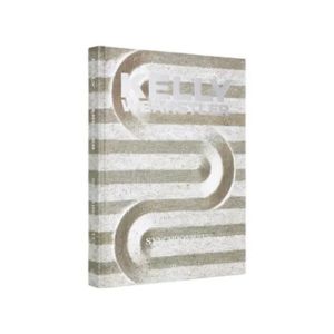 Kelly Wearstler Synchronicity coffee table book with a textured striped cover and modern abstract design, perfect for stylish home decor and gifting from Knotty and Board.