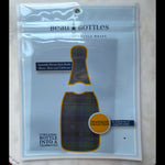 Beau Bottles Champagne Collection, Blue and Green Christmas Tartan 2