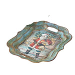 Santa Bearing Gifts Tray, 18.25 X 14.75 X 1.5 in. 1