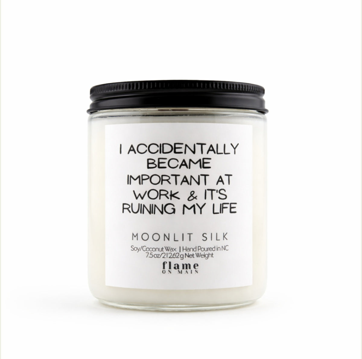 Flame On Main Funny Line  - Important at Work 7.5oz