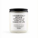 Flame On Main Funny Line  - Important at Work 7.5oz 1